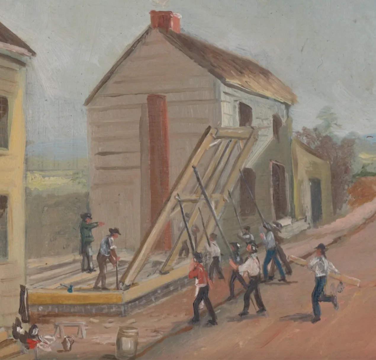 House Raising by William P. Chappel