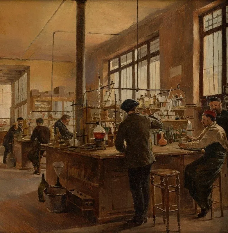 Le laboratoire municipal by Ferdinand Gueldry