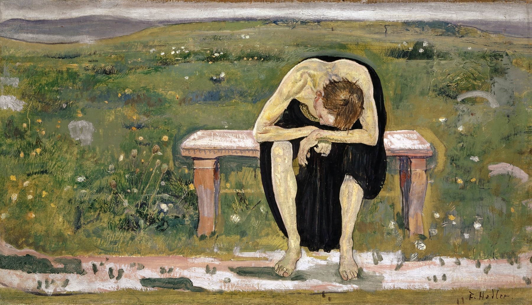 Disappointed Soul — painting by Ferdinand Hodler